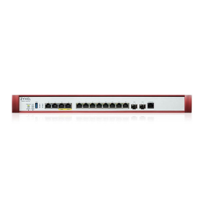 ZyXEL Tűzfal 2x10-GbE port(2xPOE+) + 2x2.5-GbE + 8x1-GbE + 2x10-GbE SFP+ 1xUSB 3.0 +1konzol port + 1 &eacute;v Security Bundle (USGFLEX700H-EU0102F)