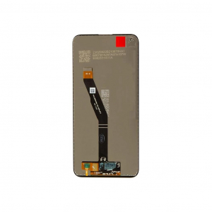 Utángyártott Huawei P40 Lite E készülékhez LCD kijelző + érintő egység fekete