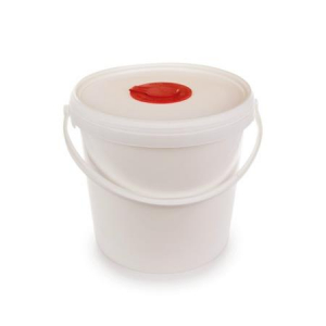 V&ouml;d&ouml;r sz&ouml;szmentes t&ouml;rlőkendő adagol&aacute;s&aacute;hoz, visszaz&aacute;rhat&oacute; fed&eacute;llel, 6,5 l, feh&eacute;r (KHH896)