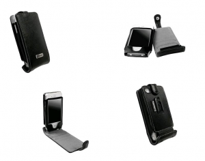 Krusell OrbitFlex Case Apple iPhone 4 bőr tok fekete (75479)