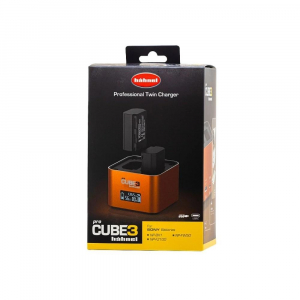 H&auml;hnel ProCube 3 dupla akkut&ouml;ltő - Sony (1000 577.2)