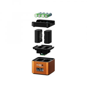 H&auml;hnel ProCube 3 dupla akkut&ouml;ltő - Sony (1000 577.2)