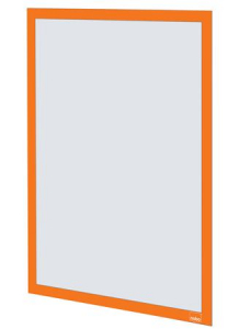 NOBO Posztert&aacute;bla, fali, A3 m&eacute;ret, műanyag keret, 2 db, , narancs (VN5698)