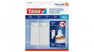 Tesa Akaszt&oacute;sz&ouml;g, &ouml;ntapad&oacute;,  "Powerstrips", sima fel&uuml;letre (TE77763)