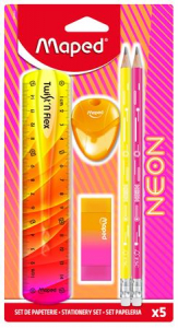 Maped &Iacute;r&oacute;szer k&eacute;szlet, 5 darabos,  "Neon" (IMA981883)
