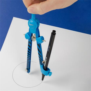 Kores K&ouml;rző k&eacute;szlet, prec&iacute;zi&oacute;s, 3 darabos,  "Grafiko Neon", vegyes sz&iacute;nek (IK42031)