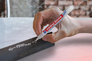 Edding Alkoholos marker, 1-3 mm, k&uacute;pos, ipari,  "8046", feh&eacute;r (TED8046)