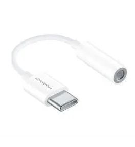 Huawei CM20 Type-C - 3,5mm jack aljzat 9cm feh&eacute;r (55030086)