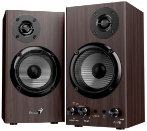Genius SP-HF520BT Bluetooth hangszóró Dark Wood (31730054401)