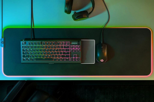 Steelseries Apex 3 TKL Gaming Keyboard Aqua UK (64934)