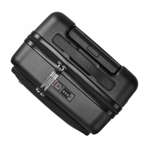 RivaCase 8180 ECO Hardshell carry-on hand kabin bőr&ouml;nd 20" fekete (4260709015224)