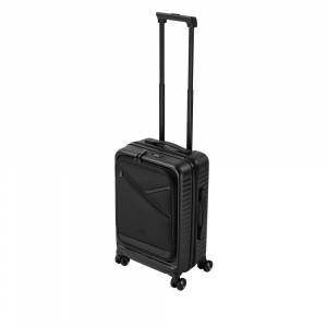 RivaCase 8180 ECO Hardshell expansion handkabin bőr&ouml;nd  20" fekete (4260709015743)