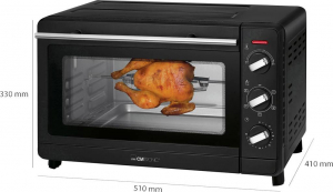 Clatronic MBG 3728 Mini s&uuml;tő Forr&oacute;levegő funkci&oacute; 30 l (263901)