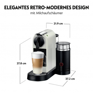 DeLonghi MC DE DL-NESPRESSO EN267.WAE NA30086  Kapszulás kávéfőző Fehér, Nemesacél Nespresso (0132192161)