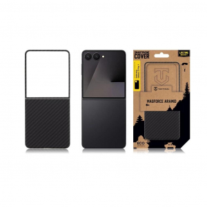 Tactical MagForce Aramid tok Samsung Galaxy Z Flip 7 készülékhez fekete