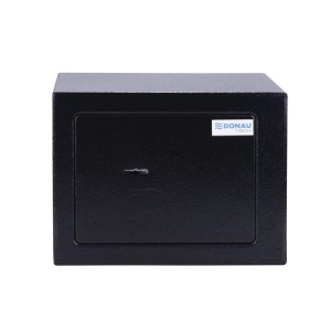 DONAU B&uacute;torsz&eacute;f, kulcsos z&aacute;r, 230x170x170 mm,  "Tech", fekete (D19076251)