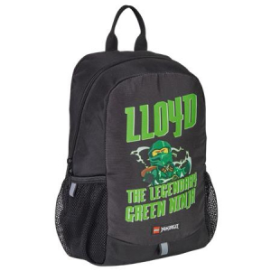 Lego H&aacute;tizs&aacute;k, k&ouml;zepes,  "Ninjago Lloyd", fekete-mint&aacute;s (L202812508)