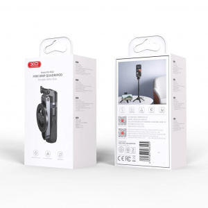 XO SS22 Vezeték nélküli mágneses Selfie tripod bot, Fekete