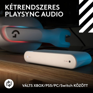 Logitech A20 X vezeték nélküli Gaming headset fehér (939-002253)