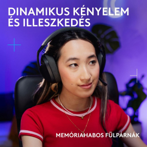 Logitech G321 LIGHTSPEED vezet&eacute;k n&eacute;lk&uuml;li Gaming headset fekete (981-001563)