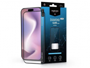 MyScreen Diamond Glass Lite Edge 2.5D Full Glue - Apple iPhone 16 Pro/17/17 Pro &uuml;vegf&oacute;lia (MS238281)