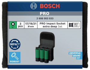 Bosch Dug&oacute;kulcs bet&eacute;t k&eacute;szlet (2608003033)