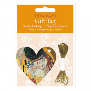 Fridolin Aj&aacute;nd&eacute;kk&iacute;s&eacute;rő k&aacute;rtya  Gustav Klimt &acute;A cs&oacute;k&acute; sz&iacute;valak&uacute; 10 db/csomag (11483)