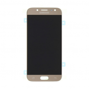 Samsung LCD kijelző + érintő egység  J530 Galaxy J5 2017 készülékhez arany (Service Pack)