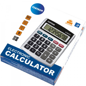 Centrum Sz&aacute;mol&oacute;g&eacute;p  asztali 130x110x18 mm sz&uuml;rke (82070)