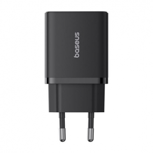 Baseus Cube USB Type-C + 2×USB Type-A hálózati gyorstöltő 30W fekete (P10111402113-00)