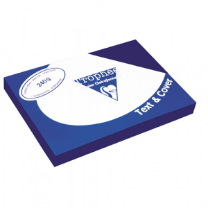 Clairefontaine Karton bőrhat&aacute;s&uacute;  Text and Cover A/4 240g s&ouml;t&eacute;tk&eacute;k 100 &iacute;v/csomag (2764C)