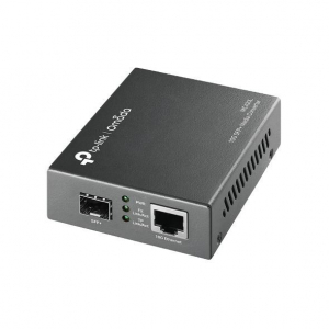 TP-Link Omada 10G Multi-Gigabit SFP Media Converter (MC420L)