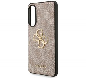 CG MOBILE GUESS 4G BIG LOGO szilikon telefonv&eacute;dő (&uuml;t&eacute;s&aacute;ll&oacute;s&aacute;g, bőr hat&aacute;s&uacute; h&aacute;tlap) R&Oacute;ZSASZ&Iacute;N Samsung Galaxy S25 Edge (SM-S937) (GUHCS25E4GMGPI)