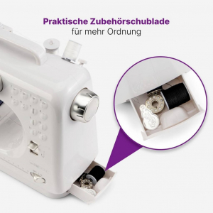 Clatronic K&eacute;zi varr&oacute;g&eacute;p NM 3795 Feh&eacute;r, Ez&uuml;st (263990)