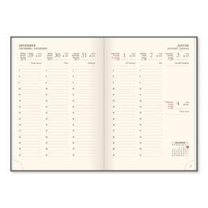 PD Calendar Hat&aacute;ridőnapl&oacute; Period Chamois B/5 heti k&ouml;rbev. bord&oacute; 2026