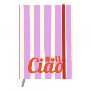 Clairefontaine Napl&oacute;  Dolce Amore A/6 64 lapos, puha fedeles, sima, gumis z&aacute;r&oacute;d&aacute;s, vegyes minta (116268C)