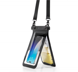 Spigen A603 v&iacute;zhatlan/v&iacute;z&aacute;ll&oacute; tok, AQUA (univerz&aacute;lis, IPX8, nyakba akaszthat&oacute;, 2 zseb, 6.8" m&eacute;ret) FEKETE (ACS09745)