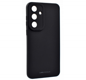 Roar LUNA szilikon telefonv&eacute;dő (ultrav&eacute;kony, matt, kamerav&eacute;dő, wireless) FEKETE Samsung Galaxy S25 FE (SM-S731) (GP-172774)