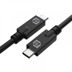 Akasa USB 40Gbps Type-C k&aacute;bel (AK-CBUB67-10BK)