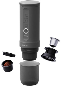 Outin Nano akkumul&aacute;toros hordozhat&oacute; k&aacute;v&eacute;főző - Space Grey (ONANO-SGY)