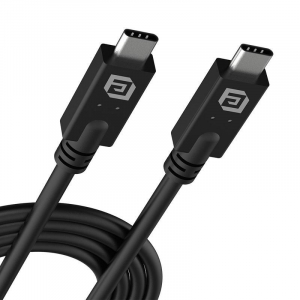 Akasa USB 40Gbps Type-C k&aacute;bel (AK-CBUB67-10BK)