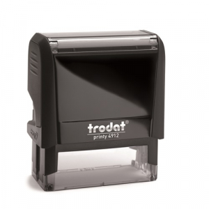 TRODAT B&eacute;lyegzőh&aacute;z  4912 4.0 sz&uuml;rke, k&eacute;k p&aacute;rn&aacute;val (43153)