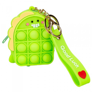 Centrum P&eacute;nzt&aacute;rca  Pop it szilikon 5,5x7,5 cm vegyes (89890)