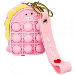 Centrum P&eacute;nzt&aacute;rca  Pop it szilikon 5,5x7,5 cm vegyes (89890)