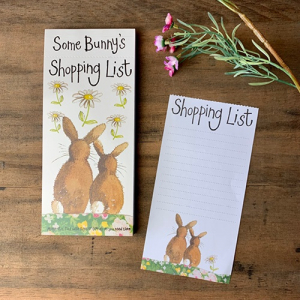 Alex Clark To Do jegyzett&ouml;mb , 100db mint&aacute;s oldal, 22,5x10 cm, h&aacute;toldal&aacute;n m&aacute;gnes,  some bunny (MNP13)