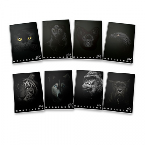 PIGNA F&uuml;zet  Monocromo Black A/4 38 lapos vonalas (02303371R)