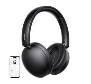 UGREEN HP205 STUDIO MAX2 bluetooth fejhallgat&oacute; SZTEREO (v5.4, mikrofon, zajszűrő) FEKETE (45018)