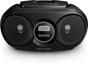 Philips AZ215B/12 hordozható CD lejátszó fekete