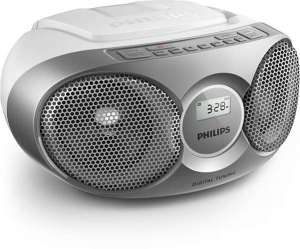 Philips AZ215S/12 hordozható CD lejátszó ezüst