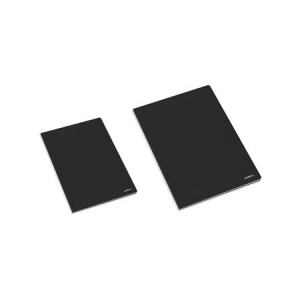 AMBAR F&uuml;zet, tűz&ouml;tt, A4, vonalas, 80 lap,  "Classic", fekete (AMB70110)